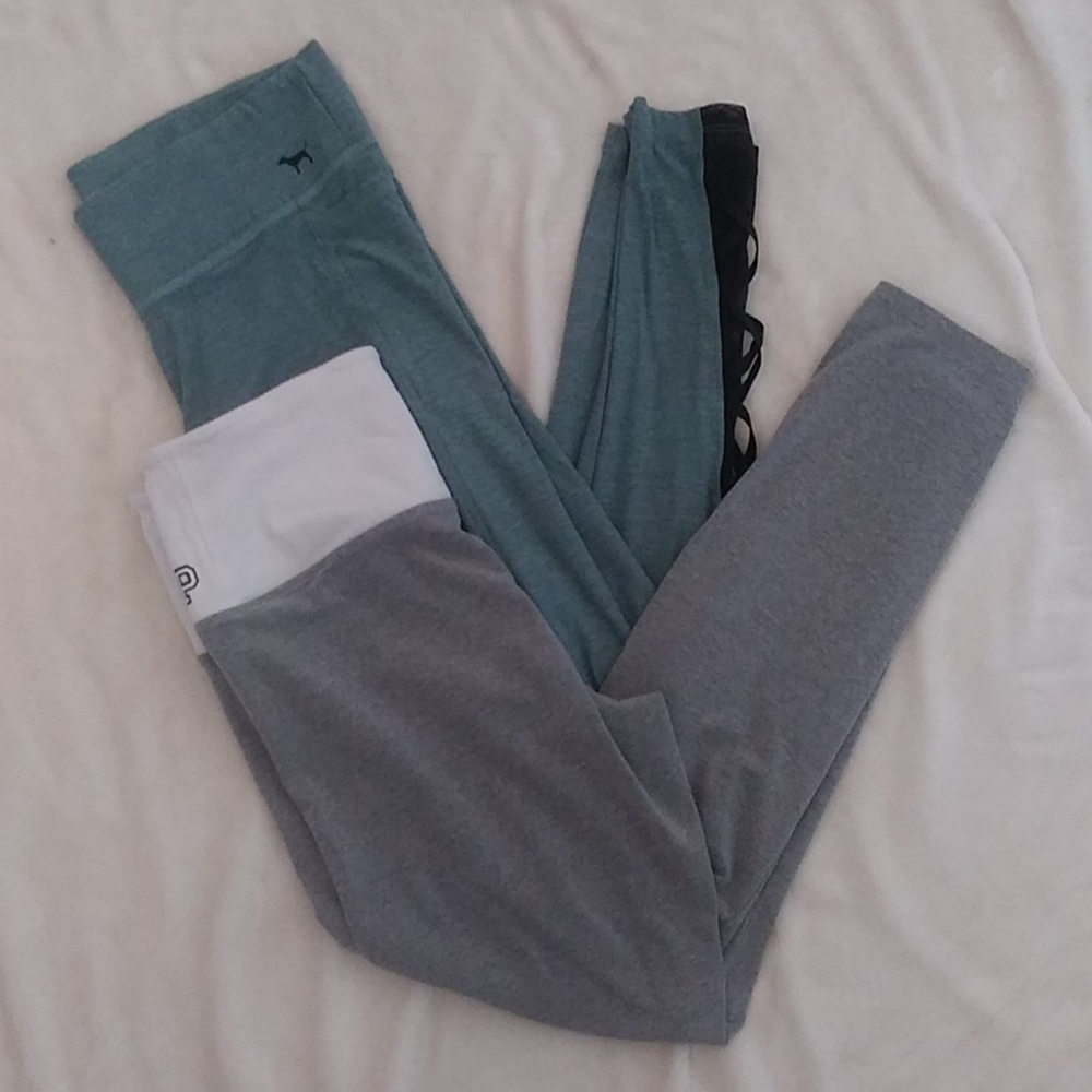 PINK by victoria secret yoga legging bundle